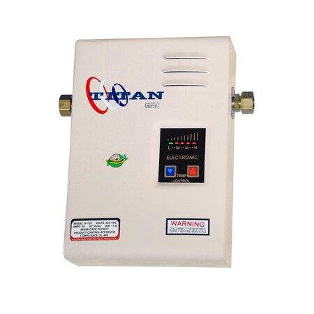 B & K Titan 8.5 W Tankless Electric Tankless Water Heater N-85